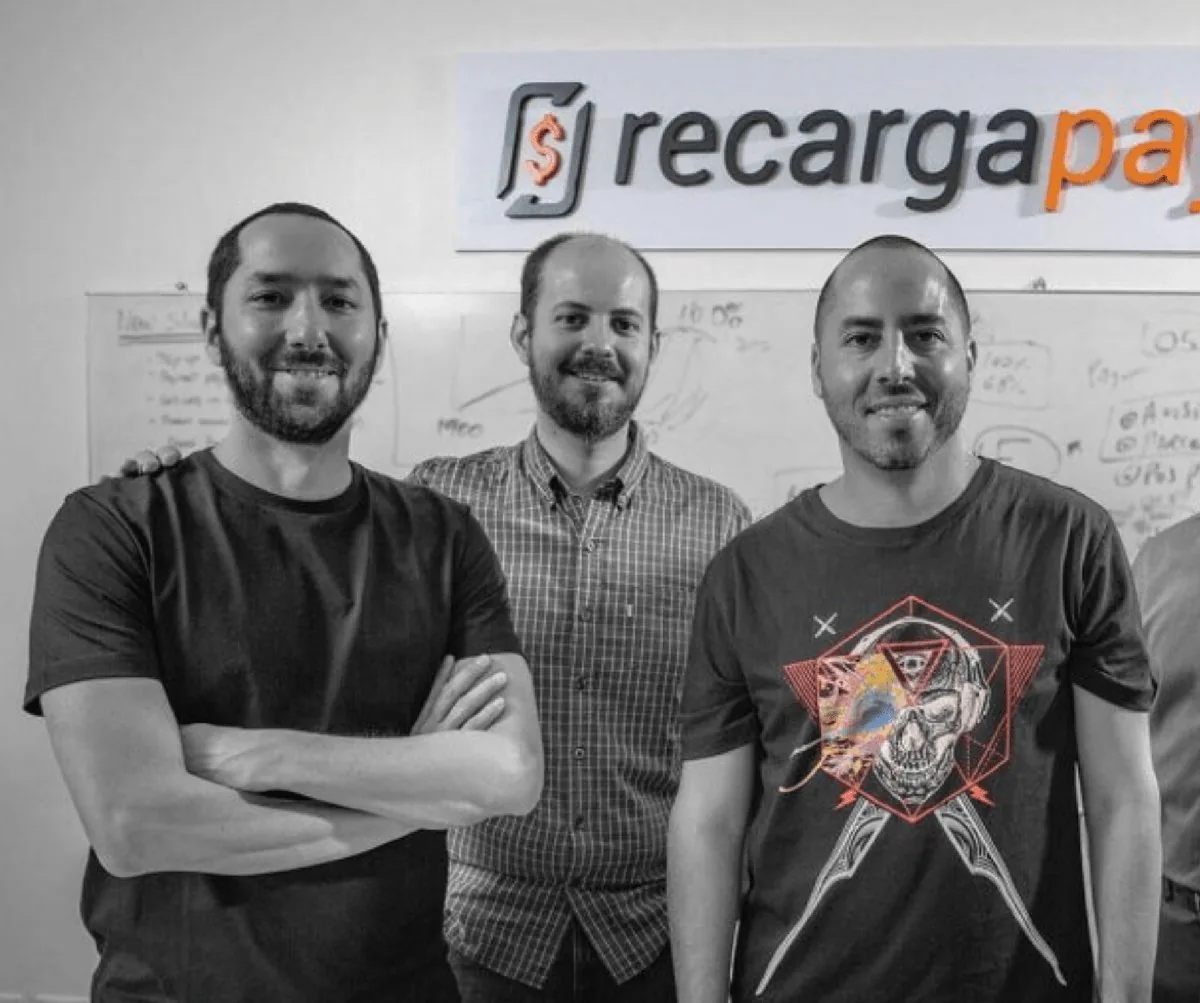 Rodrigo Teijeiro and RecargaPay founders