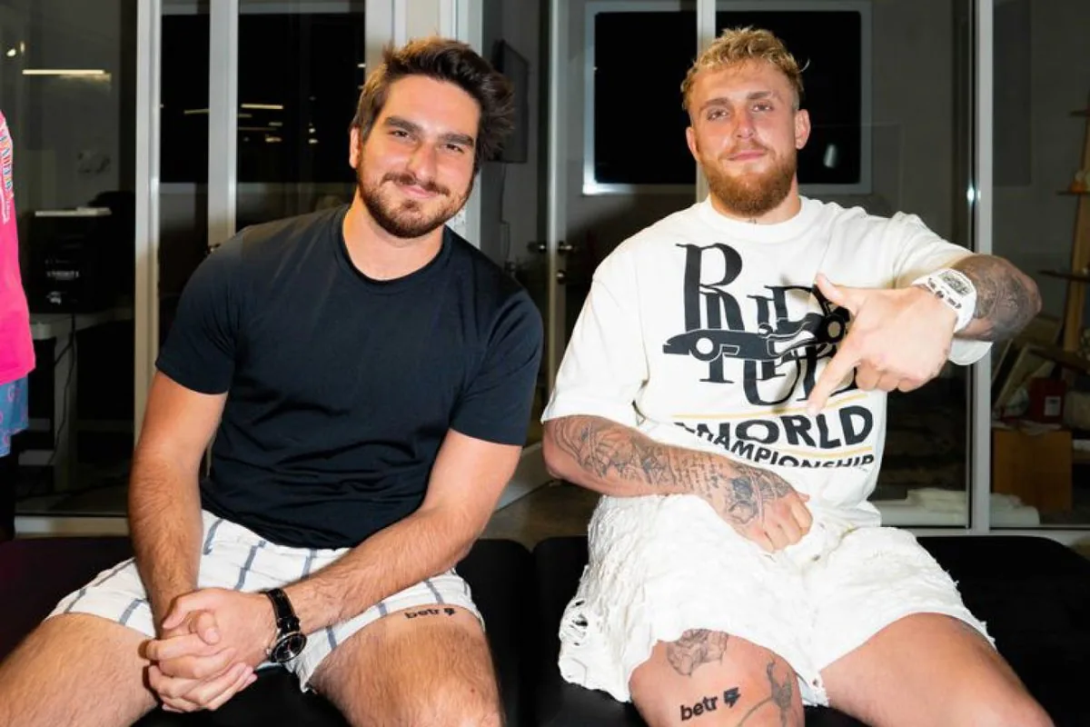 Joey Levy and Jake Paul, betr founders